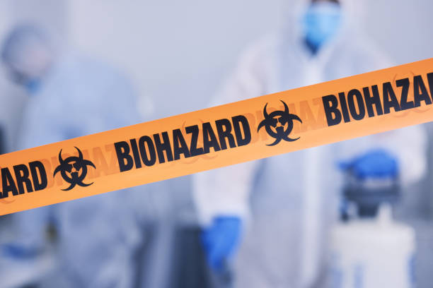 Professional Biohazard technician working in Hartford, WI